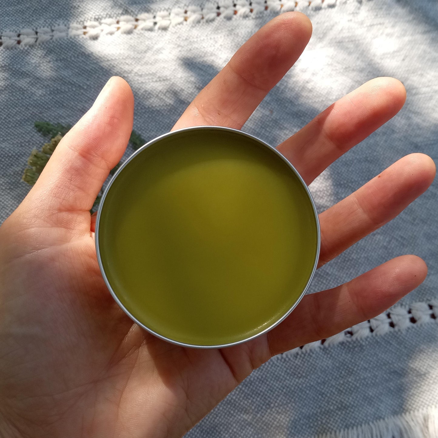 Comfrey Salve with Chickweed, Self-Heal, Yarrow & Thyme - Herbal Draw Salve - Juniper Essential Oil Balm with Geranium and Grapefruit Oil