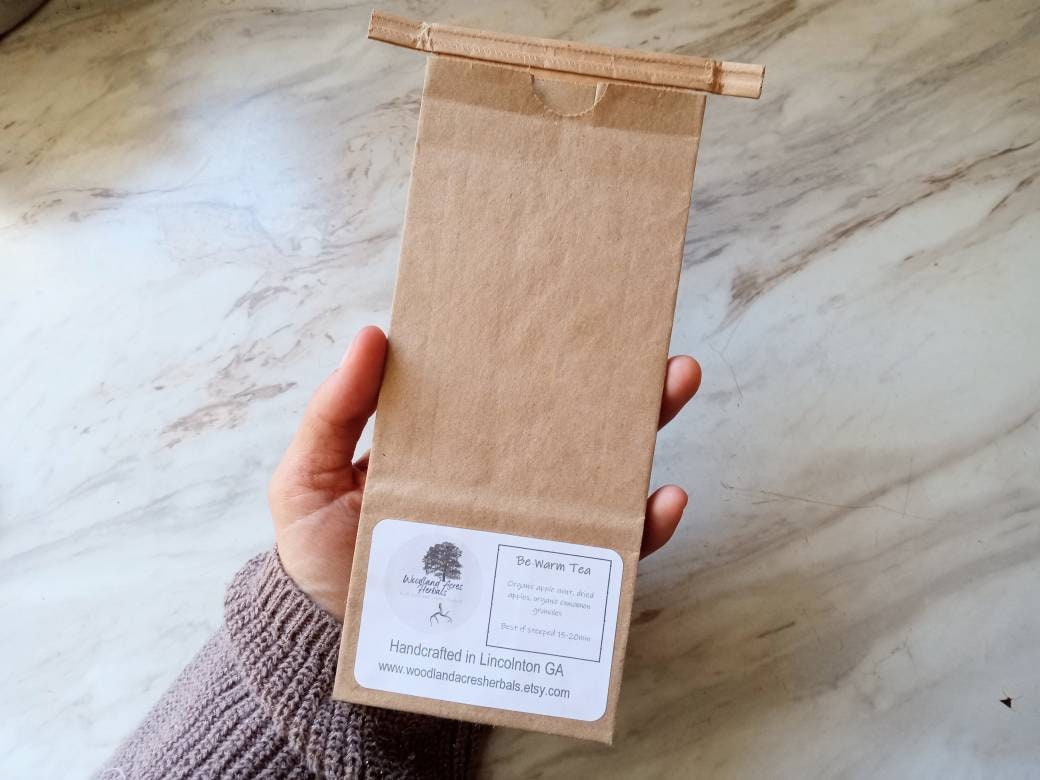 Noble Roots & Fruits Herbal Tea Blend with a Chamomile Base, Chocolate Mint, Dried Figs, Blueberries, Cinnamon, Hibiscus and Licorice