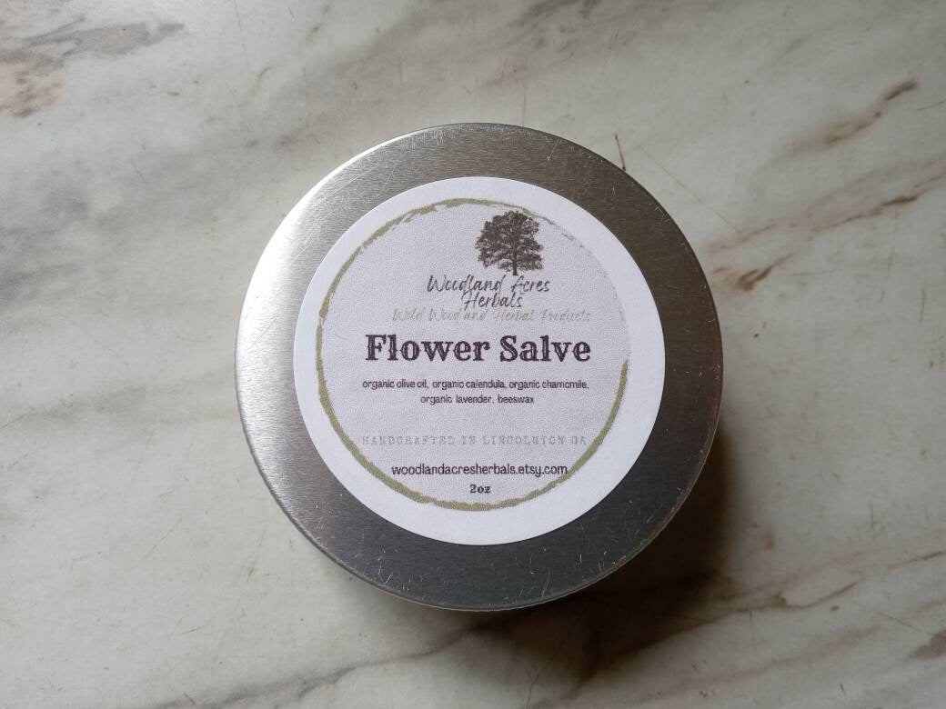 Soothing Calendula Salve: Chamomile & Lavender, Herbal Baby Butt Butter