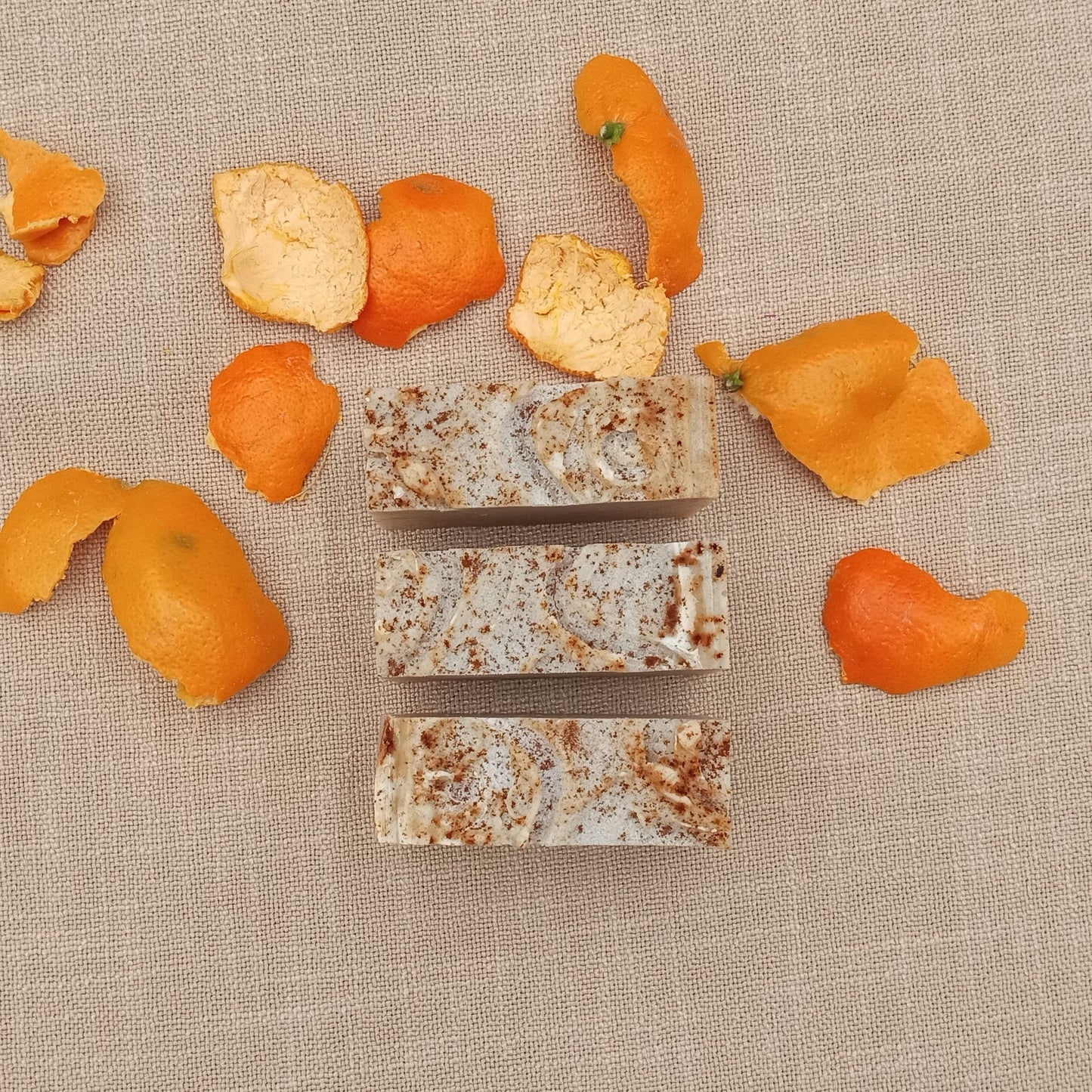 Sun Bathing - Cinnamon Soap with Grapefruit Essential Oil - Handcrafted Tallow Soap Bars with Coconut and Olive Oil - Soap Gift for the Man
