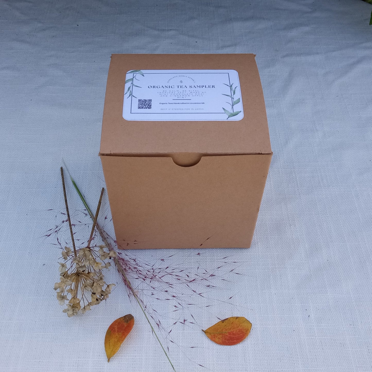 Organic Herbal Tea Sampler: Handcrafted Loose Leaf Tea Blends
