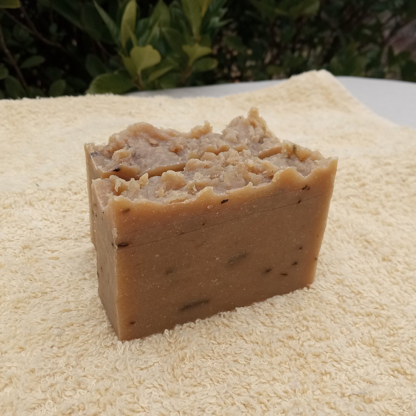 Earth Soak - Pine Soap with Rosemary & Vetiver Essential Oil - Vegan Friendly Shea Butter Soap with Coconut and Olive Oil - Natural Herbal Soap for Guys