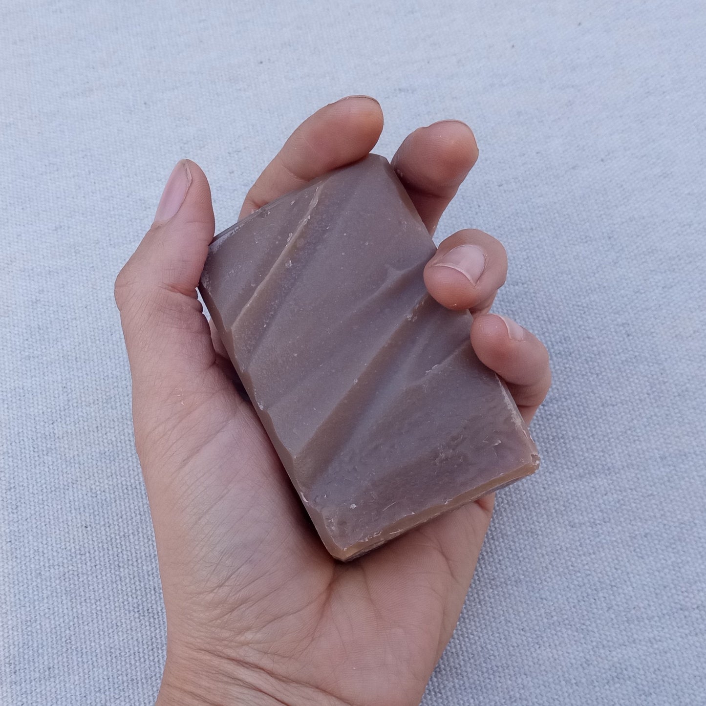 Hiker's Sidebar - Black Walnut Hull Soap with Tea Tree & Neem - Cold Process Herbal Soap for Athletes and Nurses - Natural Vegan Bar Soap with Coconut Oil