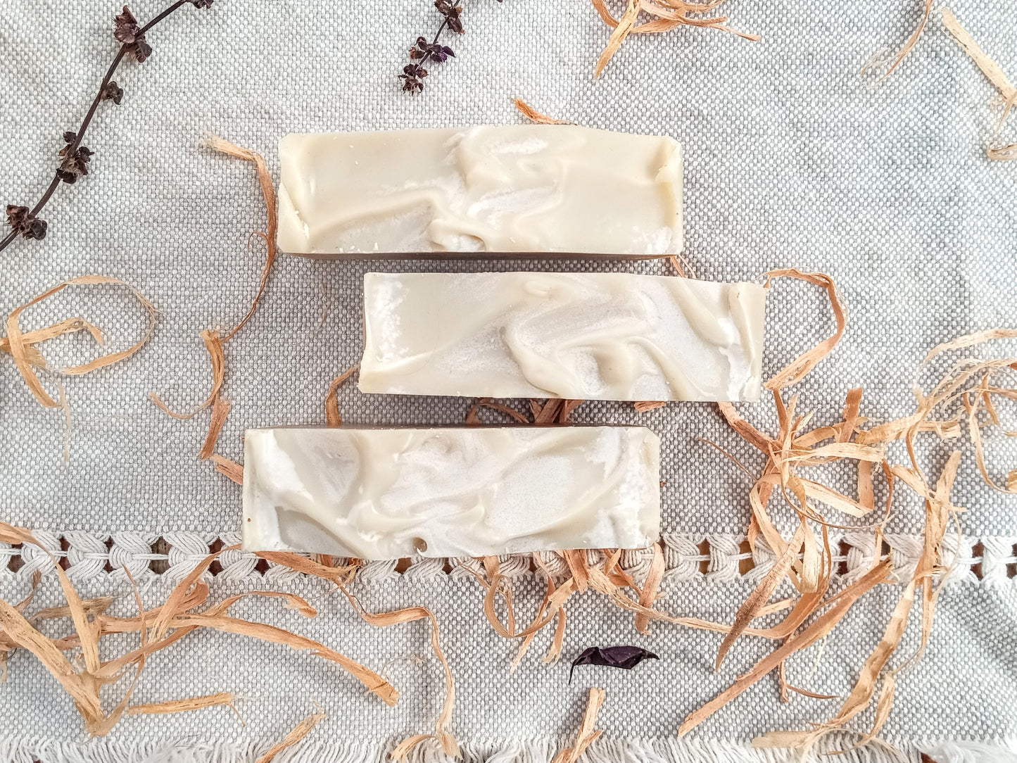 King's Palace - Nettle Infused Basil & Cedarwood Essential Oil Soap made with Tallow, Shea Butter and Castor Oil - Coconut-Free 5oz Natural Soap for Guys