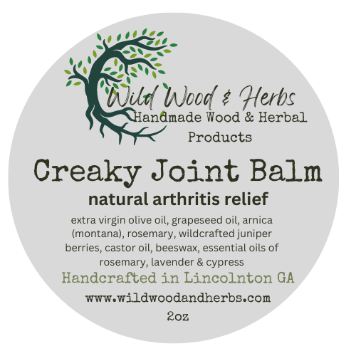Creaky Joint Salve with Castor Oil & Arnica - Strong Herbal Arthritis Relief Balm for - Joint Rub with Rosemary