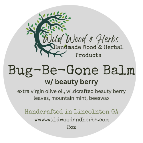 Herbal Insect Repellent Salve with Beauty Berry for Hikers & Outdoorsmen - Naturally Repels Mosquitos, Ticks and other Biting Bugs