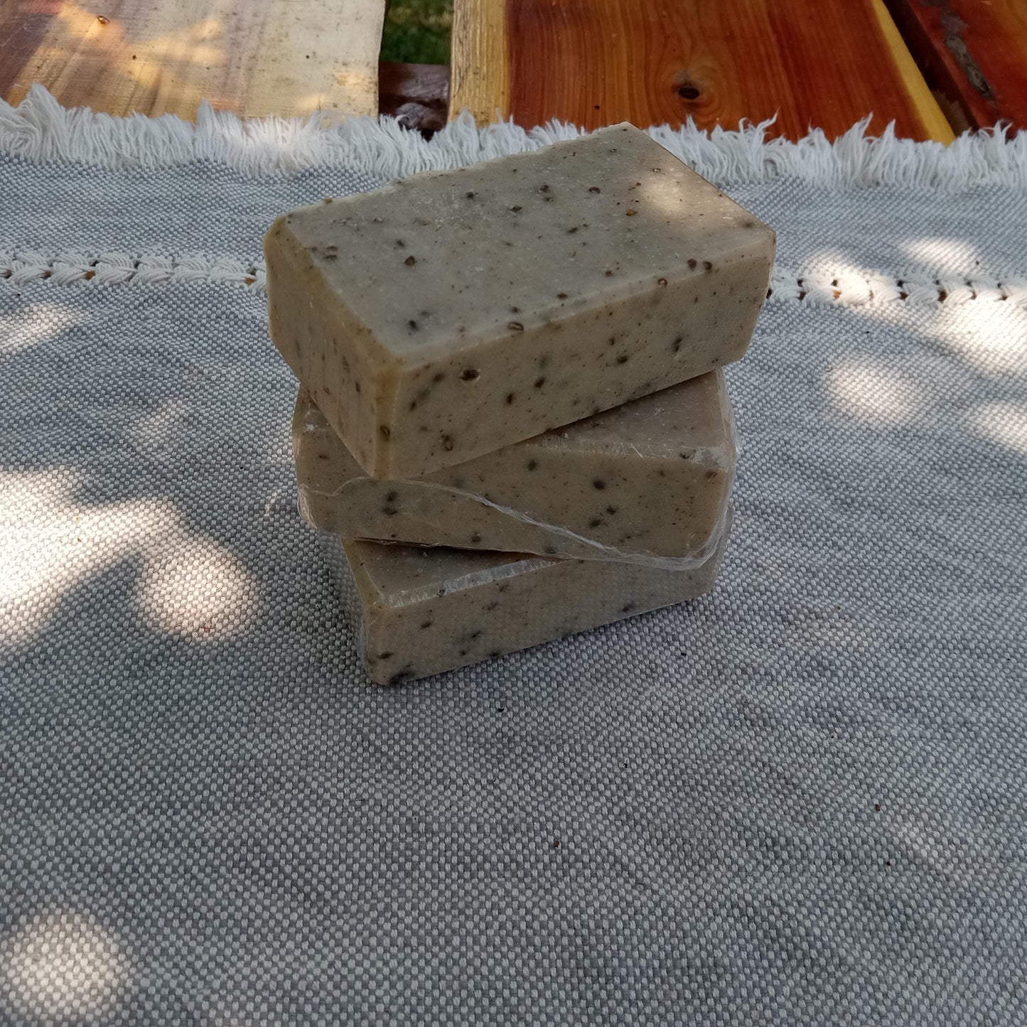 Anise Seed & Fennel Infused Herbal Soap made with Tallow for a Naturally Exfoliating and Squeaky Clean Bathing Experience - Homestead Soap