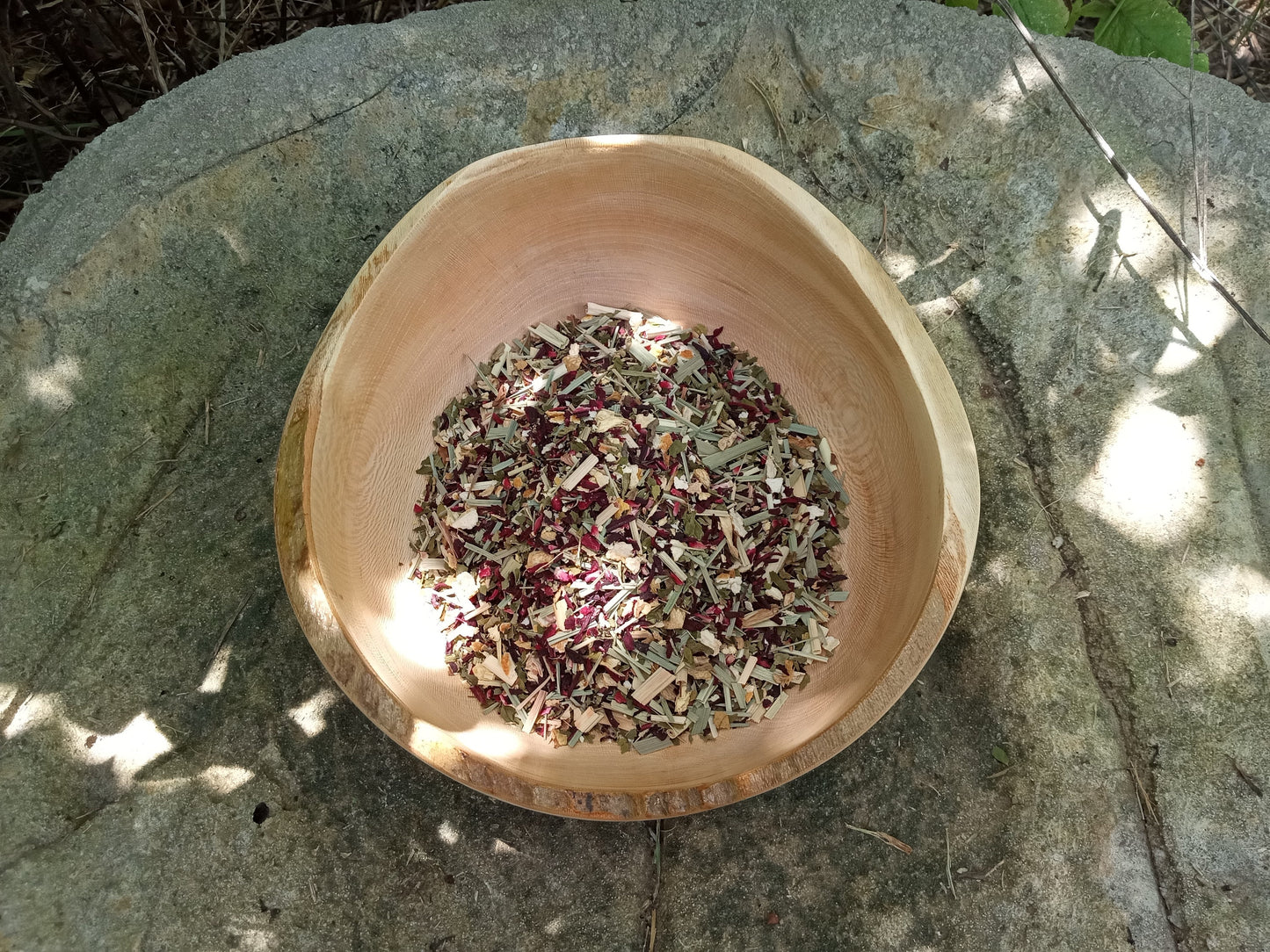 Tropical Zest Organic Lemongrass & Hibiscus Tea with Peppermint, Ginger and Honey-Bush - High in Vitamin C