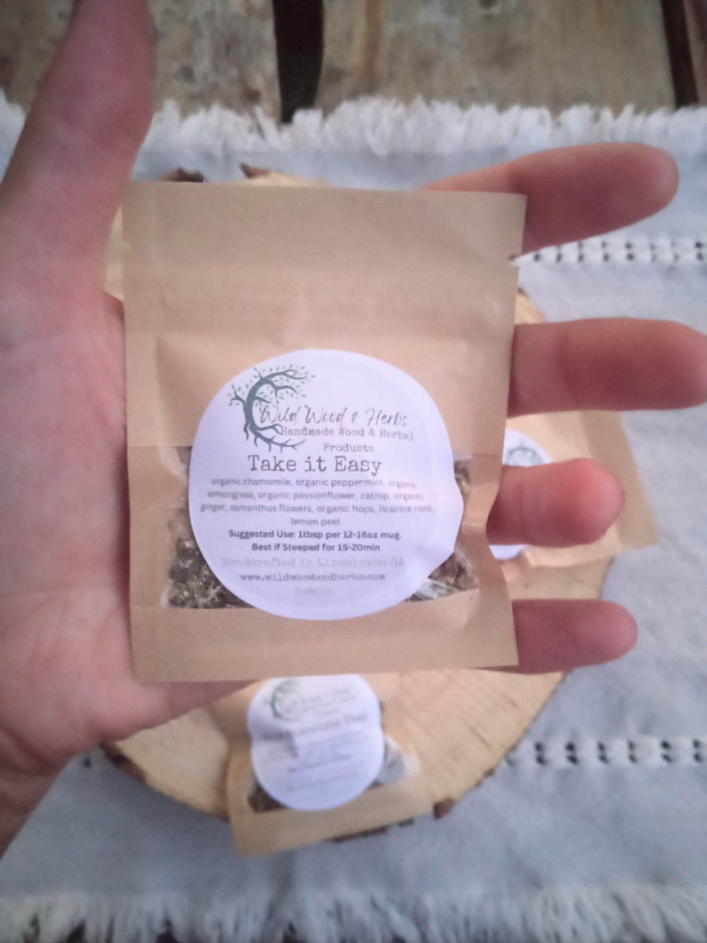 Organic Herbal Tea Sampler: Handcrafted Loose Leaf Tea Blends