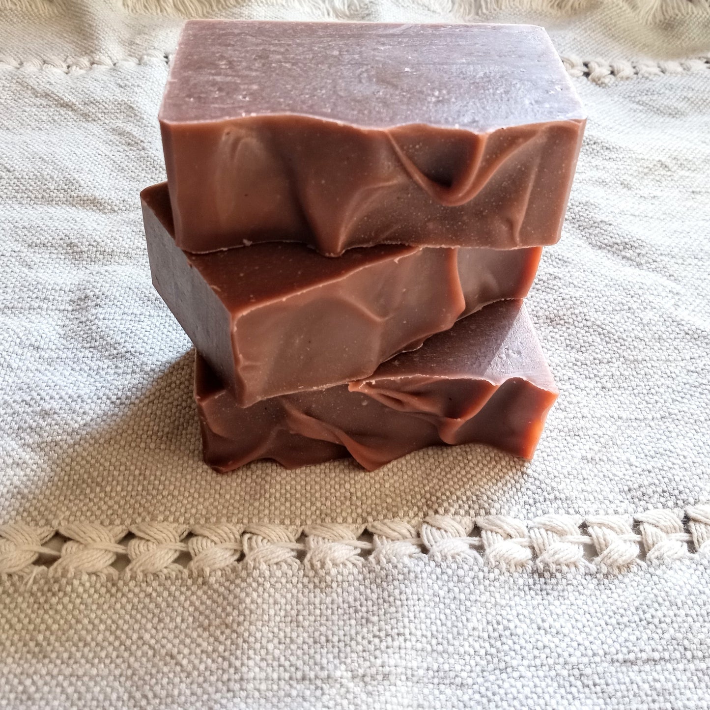 Hiker's Sidebar - Black Walnut Hull Soap with Tea Tree & Neem Oil - Handmade Herbal Soap for Athletes and Nurses - Natural Vegan Bar Soap with Shea Butter