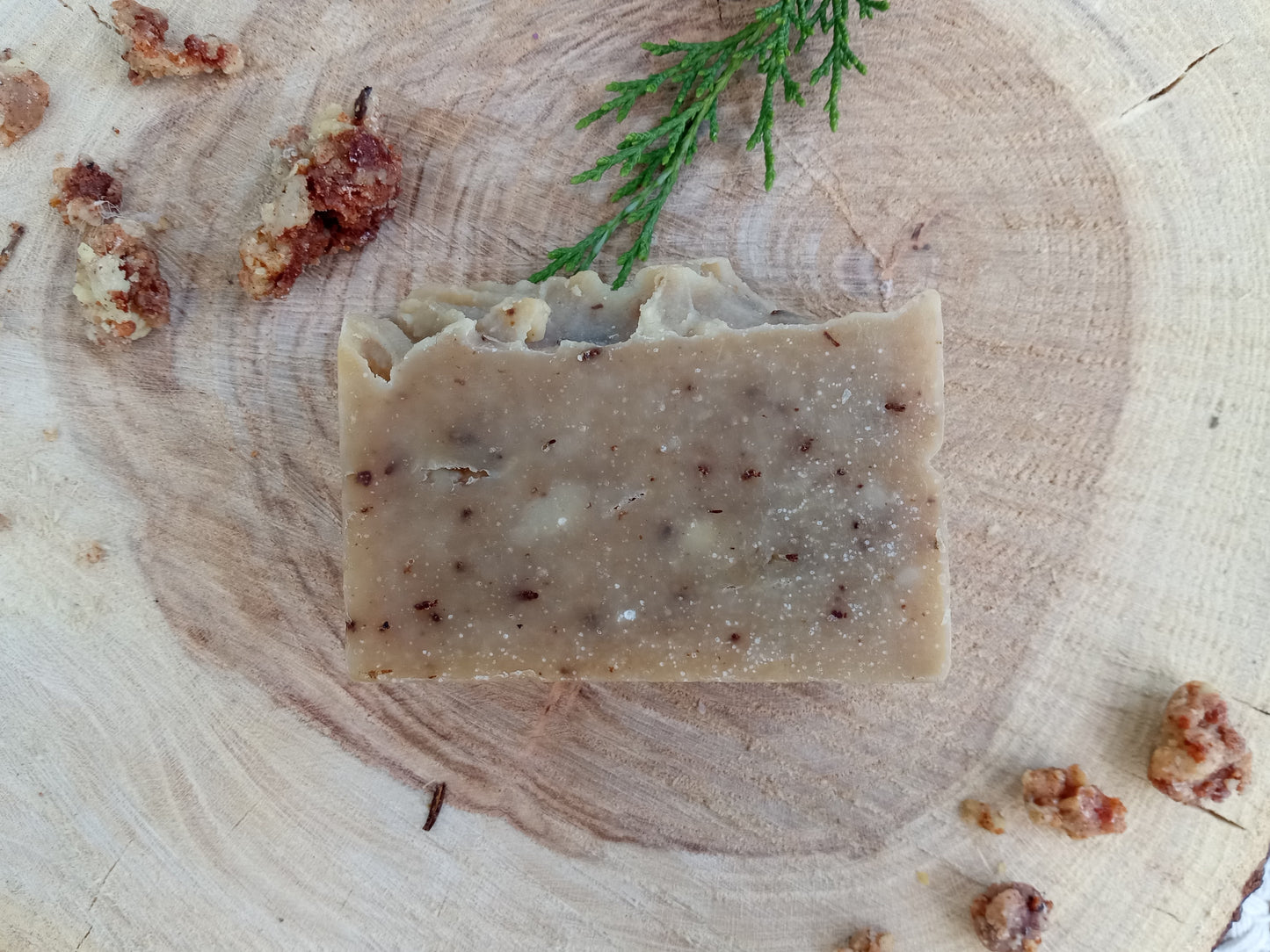 Pine & Rosemary Soap: Vetiver Scented Natural Shea Bars