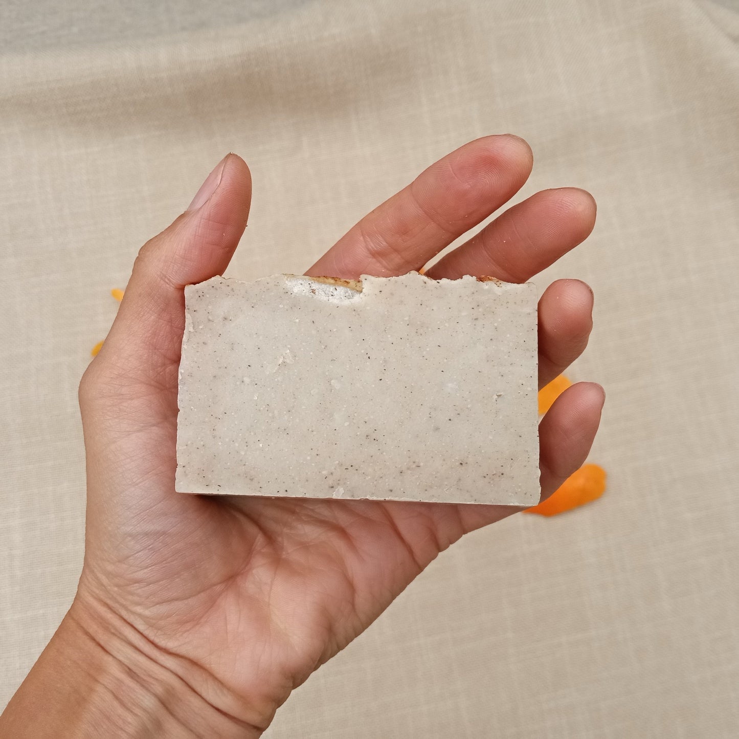 Sun Bathing - Cinnamon Soap with Grapefruit Essential Oil - Handcrafted Tallow Soap Bars with Coconut and Olive Oil - Soap Gift for the Man