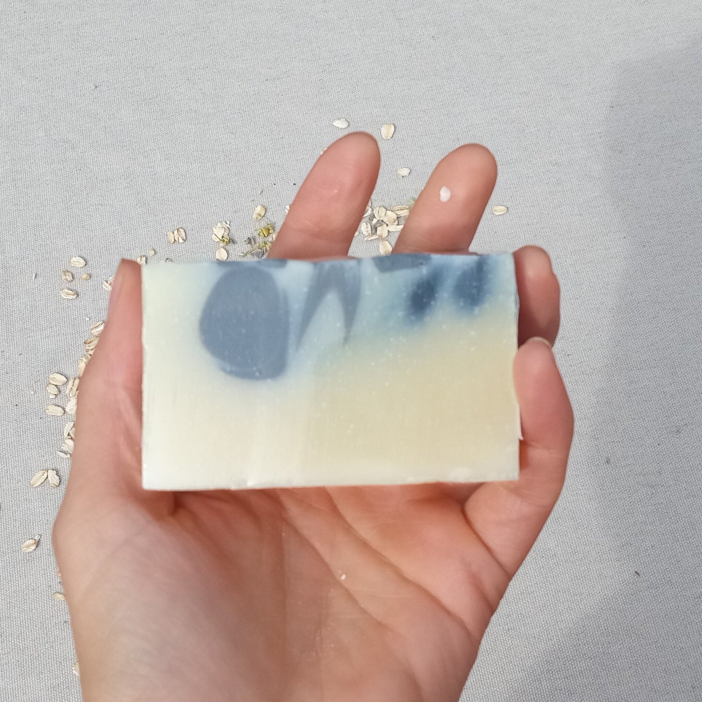 Wild Meadow - Moisturizing Lavender Soap with Calendula & Geranium - Herbal Body Wash for Natural Skin Care - Tallow Soap with Shea Butter and Olive Oil