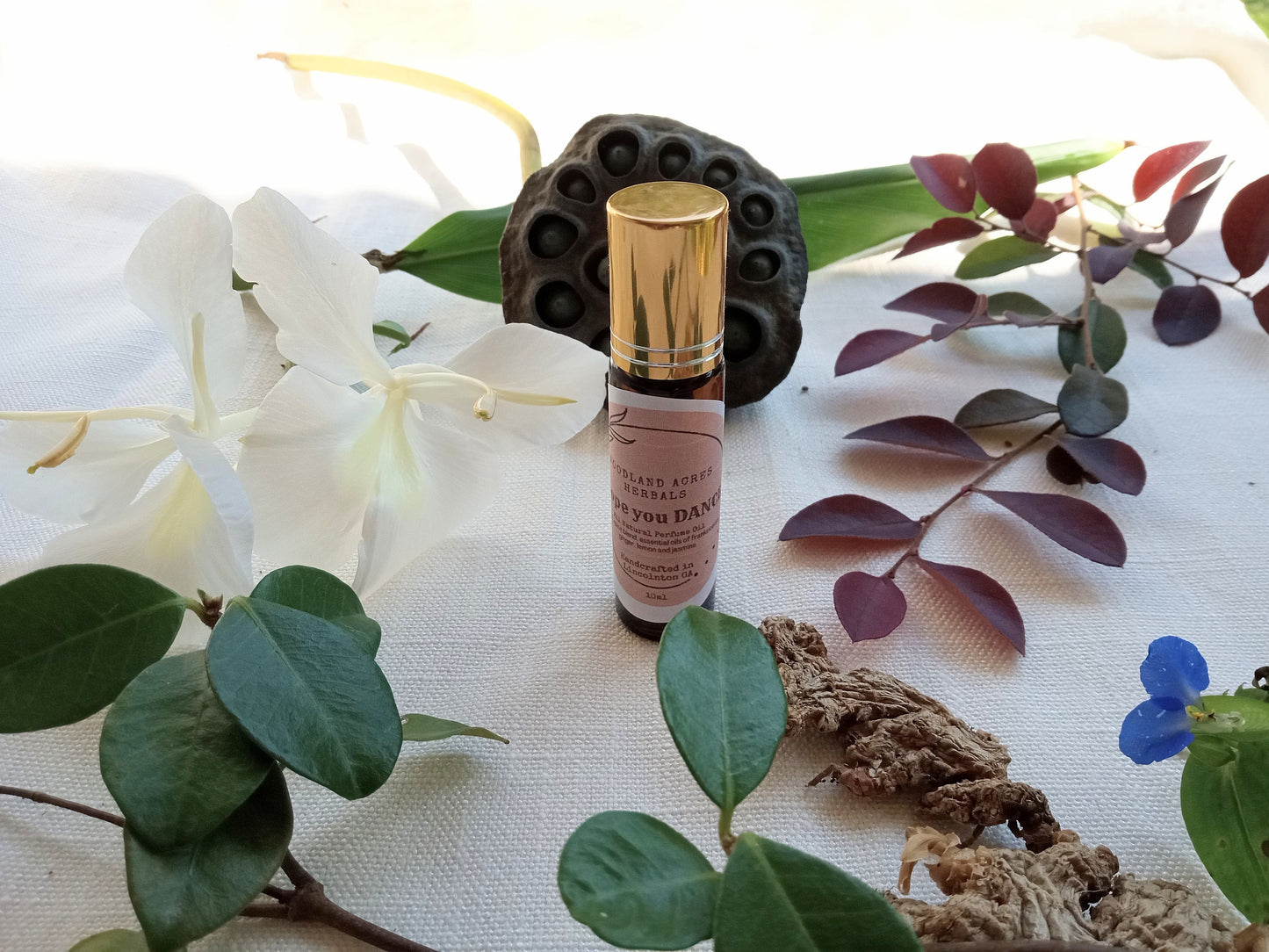 i hope you DANCE - Ylang Ylang Perfume Roller with Ginger Oil & Frankincense - Essential Oil Roll-On for Women - Natural Fragrance for Her