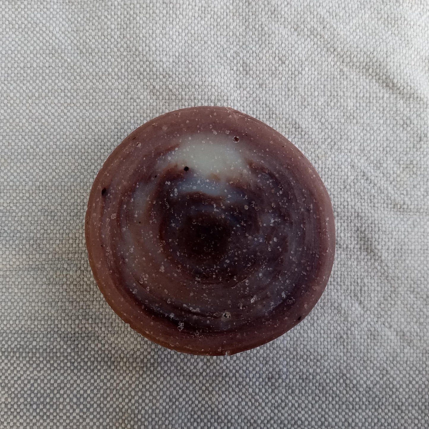 Mint Chocolate Soap Bars - Handcrafted Cold Process Coconut Oil Soap - Peppermint Essential Oil Soap - Round Soap Bars