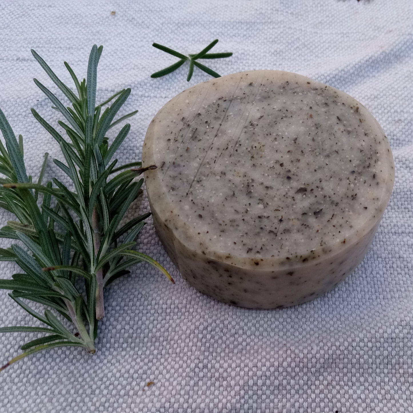Fresh Air - Rosemary & Eucalyptus Soap with Aloe - Cold Process Soap Bars Handmade with Lard & Coconut Oil