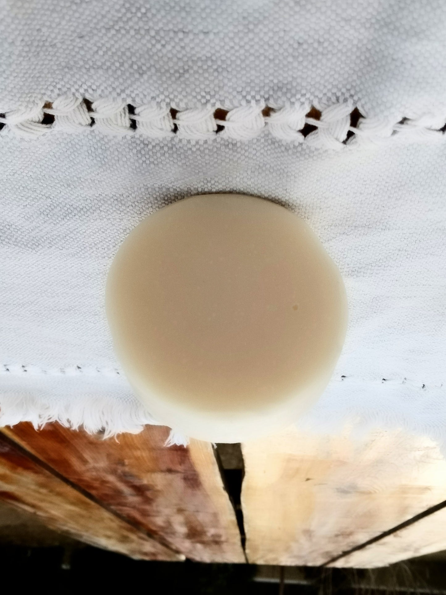 Full Moon - White Lard Soap Round with Patchouli & Ylang Ylang Essential Oils Enhanced with Raw Shea Butter and Castor Oil - 100% Natural Soap Bar
