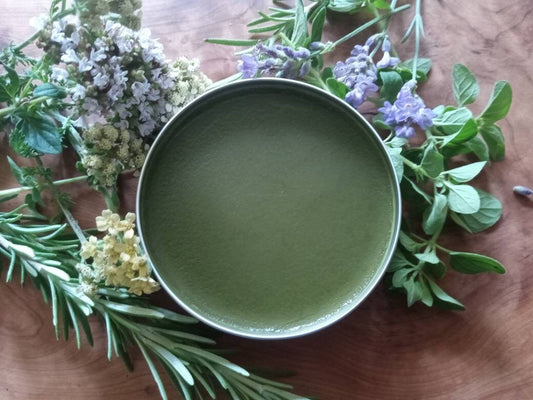Yarrow Salve for Postpartum Skin Care - Soothing After Birth Balm with Calendula - Natural Baby Shower Gift - Herbal Perineum Ointment