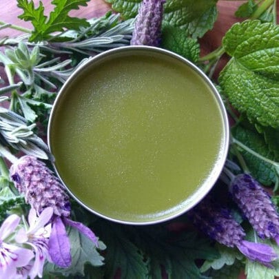 Period Cramp Relief Rub with Clary Sage & Geranium - Period Salve with Lavender - Herbal Gifts for Daughter - Moon Balm