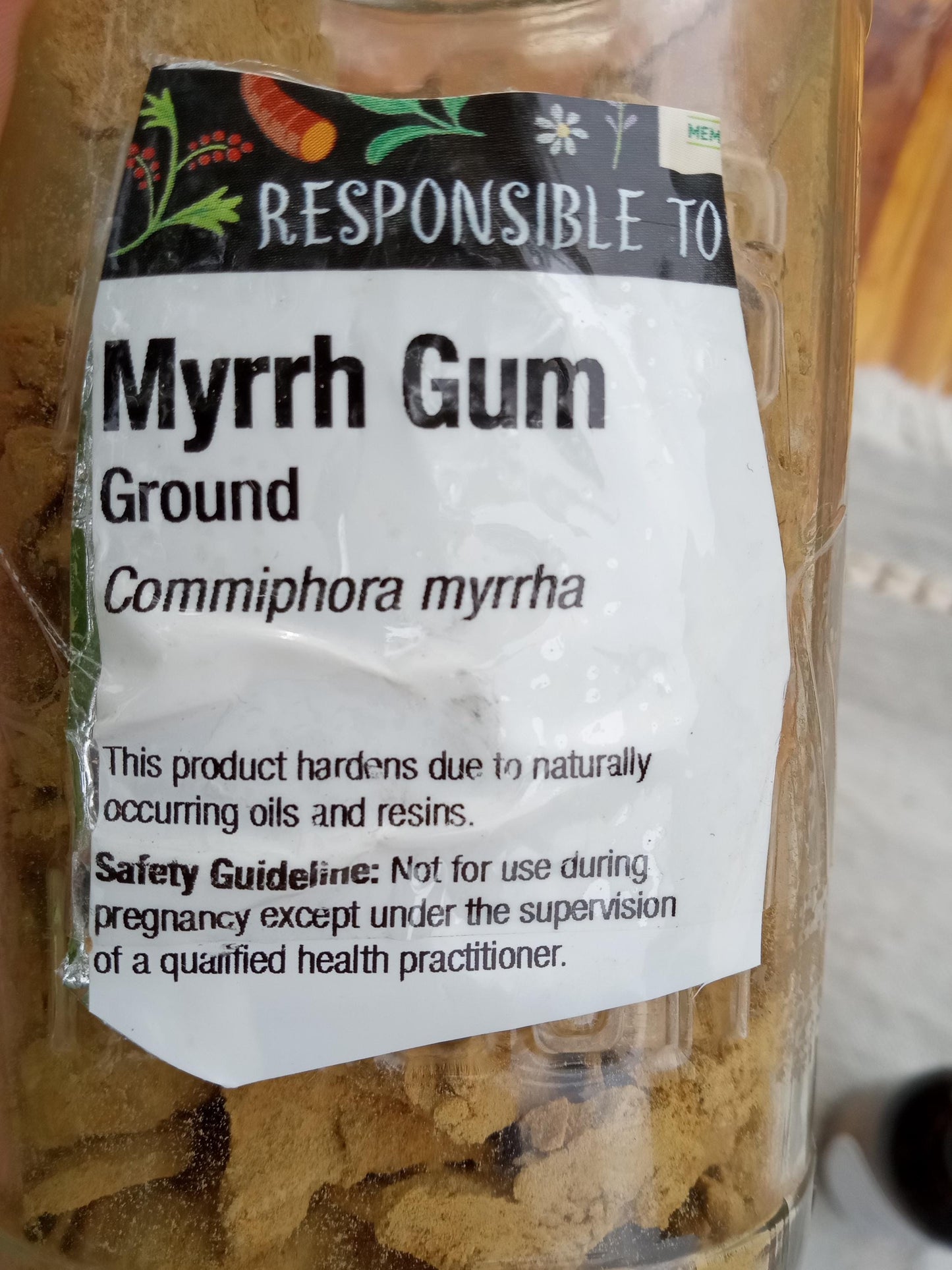 Myrrh Infused Olive Oil: Natural Oral Health -  2oz