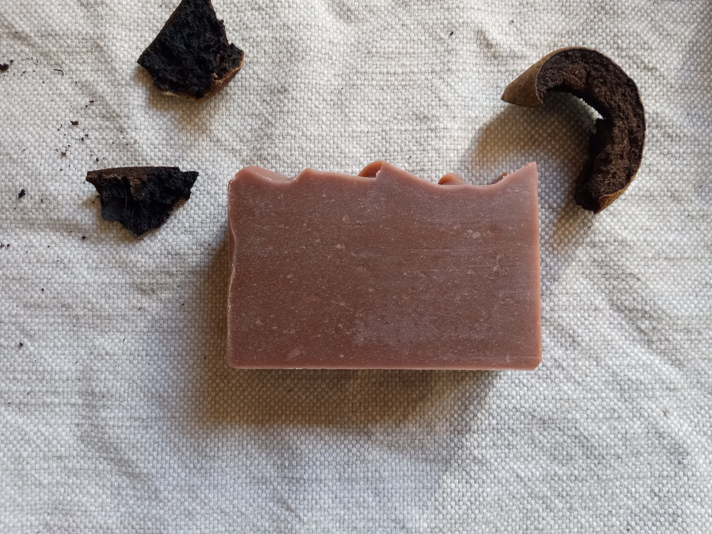 Hiker's Sidebar - Black Walnut Hull Soap with Tea Tree & Neem Oil - Handmade Herbal Soap for Athletes and Nurses - Natural Vegan Bar Soap with Shea Butter