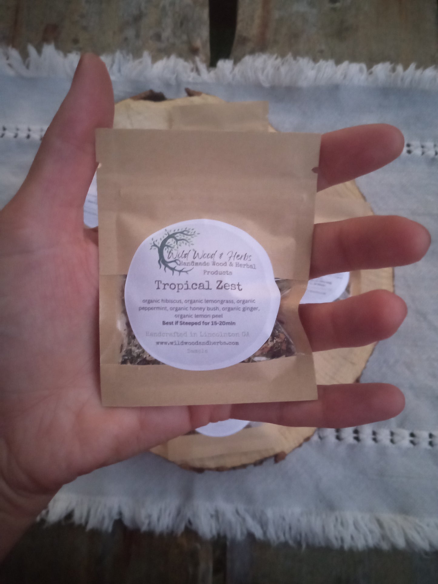 Organic Herbal Tea Sampler: Handcrafted Loose Leaf Tea Blends